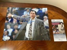 Coach Rudy Tomjanovich Signed 8x10 Glossy Photo- Houston Rockets HOF JSA COA