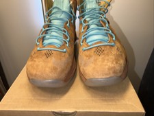 Nike LeBron 10 EXT QS brown suede 2013 