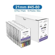 Dental Endo File Hand Use K/H/R Files 21/25/28mm Stainless Steel Root Canal File