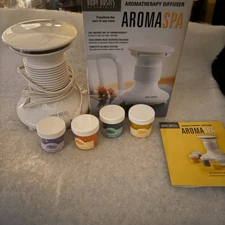 Body Basics Aroma Spa Aromatherapy Diffuser With 4 Jars Of Beads