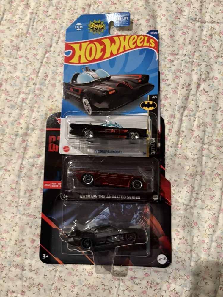 Hot Wheels Batman Lot Of 3