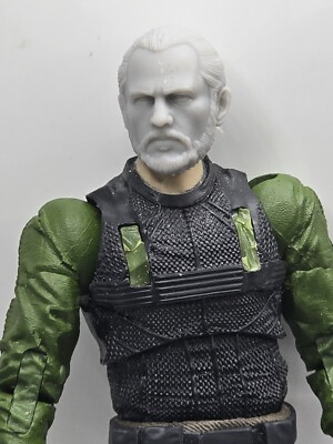 3d Print SUPERVILLAIN Zod HEAD 1:10 7'' LEGENDS COMIC MULTIVERSE SUPER HERO MAN 2