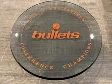 Baltimore Bullets NBA Basketball Eastern Conference Champs 1970-1971 Glass Plate