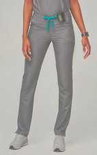 623 FIGS Yola Skinny XS Gray Classic TECHNical Collection Scrub Pants