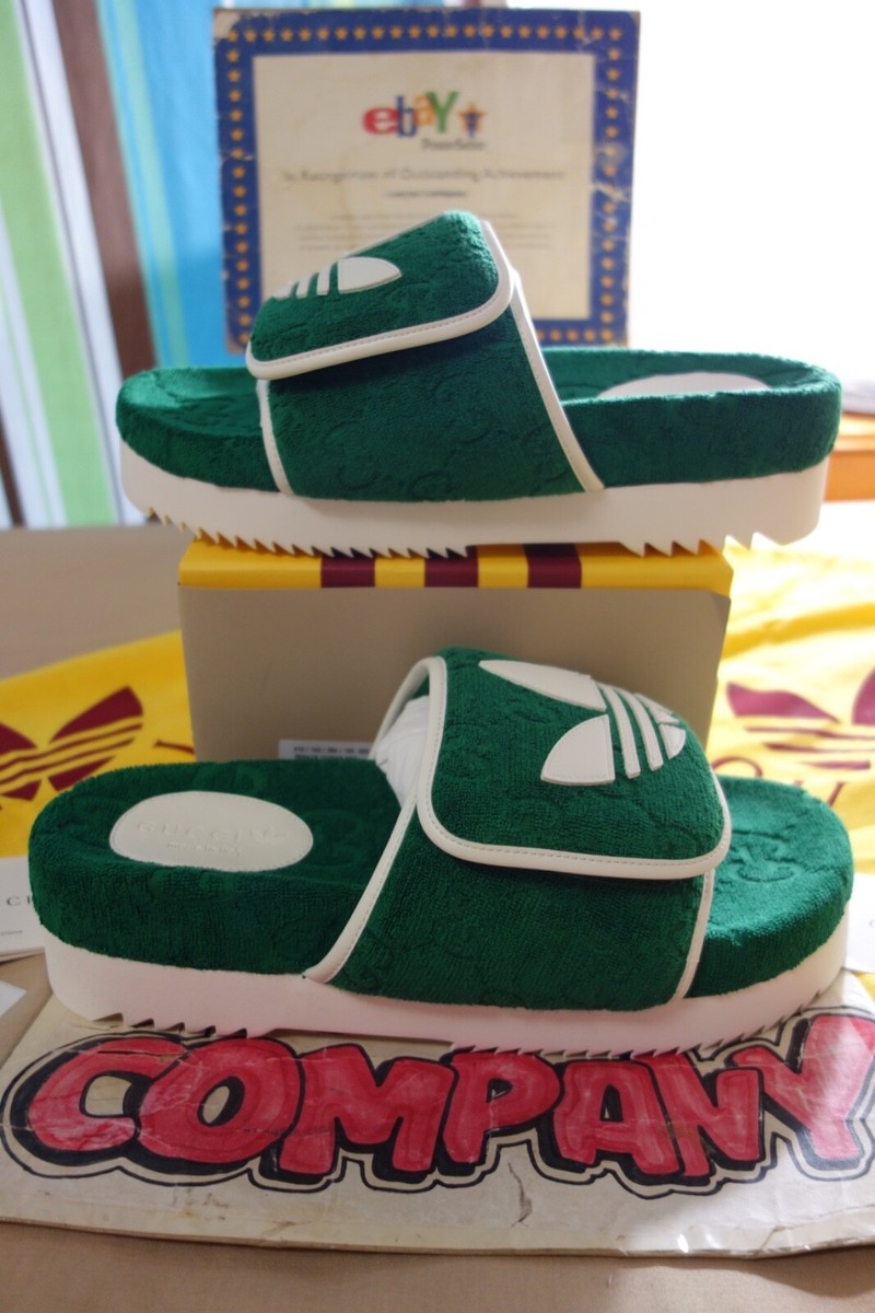 Gucci x Adidas Sandal Fabric, R.S. Magic Sponge GG/Demetra  display picture 1