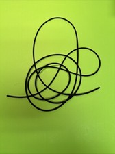 1/16 ID x 1/32 WALL latex tubing black 5 Feet