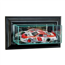 Wall Mounted Model Car Display Case Diecast 1/24 Scale Glass Nascar Showcase
