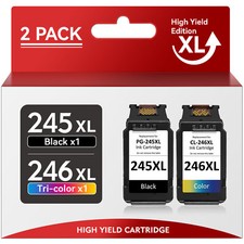 PG-245XL CL-246XL Ink Cartridge For Canon PIXMA MG2920 MG2420 MG2520 MX490 Print