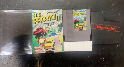 RC Pro AM II 2 Nintendo Box, Insert & Cartridge Only No Manual