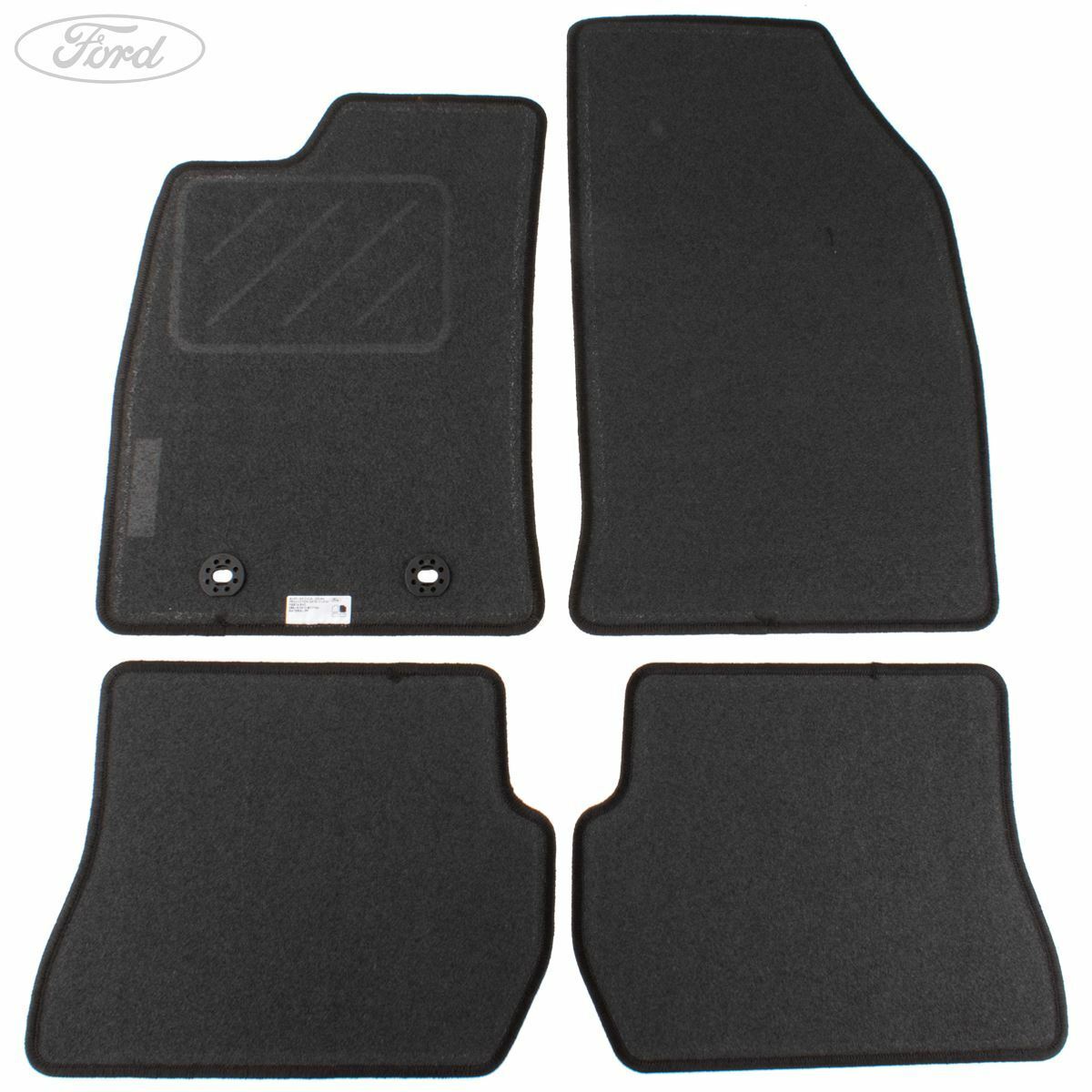 Genuine Ford Fiesta Mk6 Front & Rear Carpet Floor Mats Black 20022008 1314326 eBay