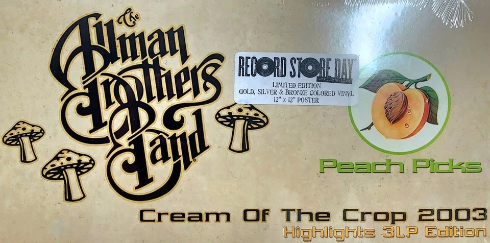 The Allman Brothers Band Cream Of The Crop Highlights (3 x LP Colour Vinyl, RSD) - Image 2 of 4