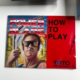 Power Blade (Nintendo NES, 1992 PAL A) Taito Platformer Manual Included CIB