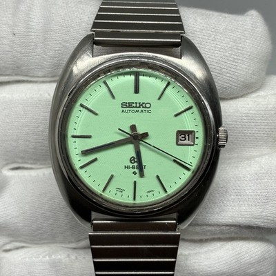 ☆SHIO's shop☆ Seiko Grand Seiko Hi-Beat 5645-7000 607-1 Mechanical Watch Good