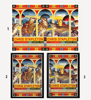 HOT Chris Stapleton Aug 15-16 2025 Utah West Valley City UT Poster 18x24