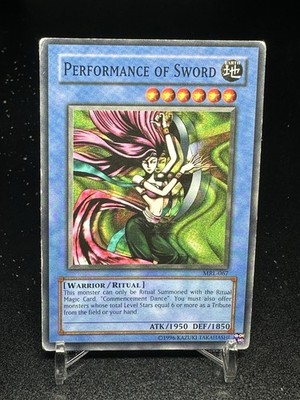 Performance of Sword - MRL-067 - Common - Unlimited Edition - Heavily Played