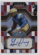 2024 Wild Card Mania American Football Hex 2/5 Gabriel Murphy Rookie Auto RC 9cf. rookie card picture