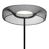 Led Stehleuchte Metall Schwarz Osram 3000 K BüRo H:161 Cm Stehlampe Wohnzimmer