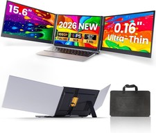 Laptop Screen Extender 15.6" Light & Thin Triple Portable Monitor for Laptop