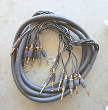 Hosa 10ft High Definition Recording 8-Channel Audio Snake Cable 1/4" to TRS / 1