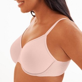WACOAL light pink back smoothing minimizer underwire unpadded bra 857303 NWT