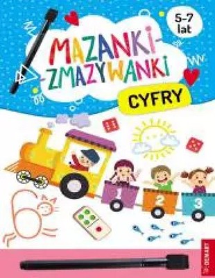 Mazanki-zmazywanki. Cyfry Demart