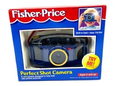 Fischer Price Perfect Shot Camera Point&shoot With New Boxed Analog Camera