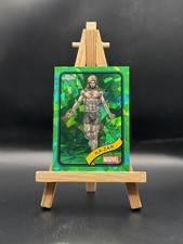 2025 Marvel Topps Chrome KA-ZAR 18/99 Green Sapphire SP Kevin Plunder #84