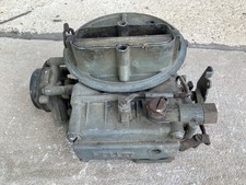 Vintage Used Holley List 2463 2 Barrel Carburetor Parts Or Rebuild 1970s