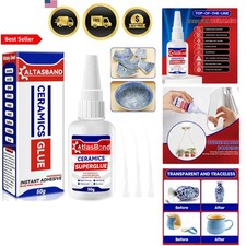 Ceramic Glue Super Clear Bond for Pottery China Ceramic Repair Kit