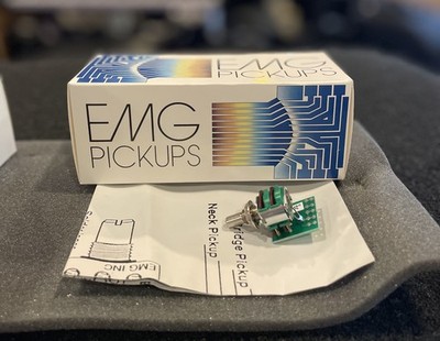 EMG-BAL Balance Pot For Electric Guitar Installation w/ Original Box & Diagram