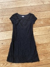 Xhilaration Black Lace Evening Party Dress Size Medium