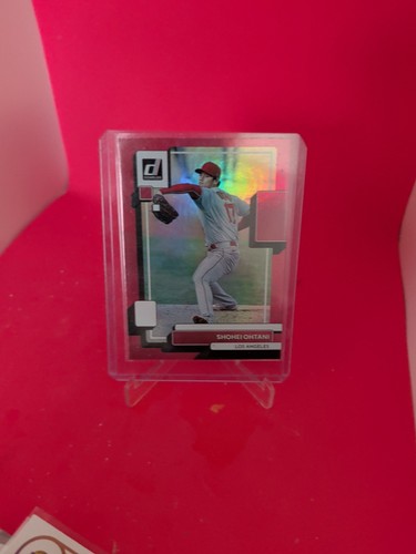 2022 Panini Donruss - Variation Shohei Ohtani #147 Holo Red Pitching