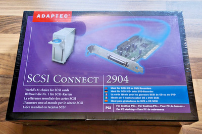 Adaptec AVA-2904 PCI SCSI Controller Karte Card 50-polig NEU OVP