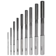 Image of 9pcs 2mm-10mm Chucking Reamer Set H7 Lathe Machine Reamer Straight Flute