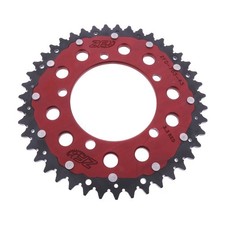 ZF Rear Sprocket Dual 43 Tooth Pitch 520 Red Fits Aprilia RSV 1000 1998-2006