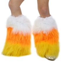 Princess Paradise Kids Candy Corn Leg Warmers, Small/Medium, Multicolor