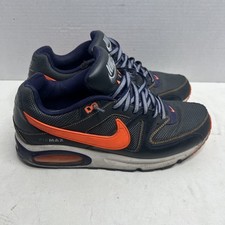 Talla 11.5 Para hombres Nike Air Max Command Zapatos 397689-029 Negro Carmesí Naranja Púrpura