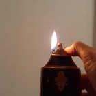 Ronson mastercase cigarette case lighter. Dureum and tortoise enamel w/flowers. — photo 3