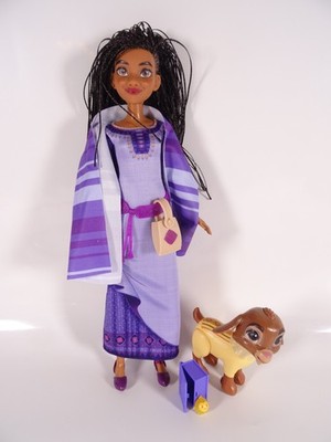 Disney Prinzessing Asha Wish von  Rosas Mattel HPX25 + Ziege Valentino (20518)