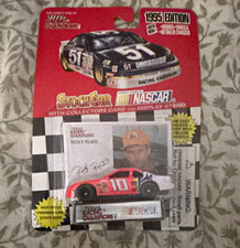 Racing Champions NASCAR Ricky Rudd Tide Ford Stock Car 1995 1:64 Diecast Stand
