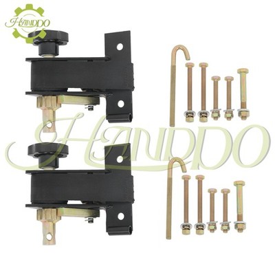 2PCS Ladder Rack Ratchet Straps with J-Hook, 1.4'' Square Tube Mount, 1.5'' × 7.5'