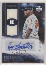 2018 Diamond Kings DK Rookie Materials Signatures 10/299 Reyes Moronta Auto 6fs