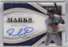 2023 Panini Immaculate Marks Holo Silver 20/25 Rafael Furcal #IM-RF Auto rw6