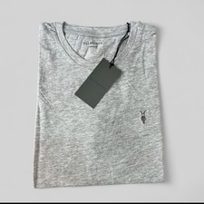 Image of ALL SAINTS BRAND NEW PLAIN  SHORT SLEEVE T-SHIRT FOR MENS SALE 50%