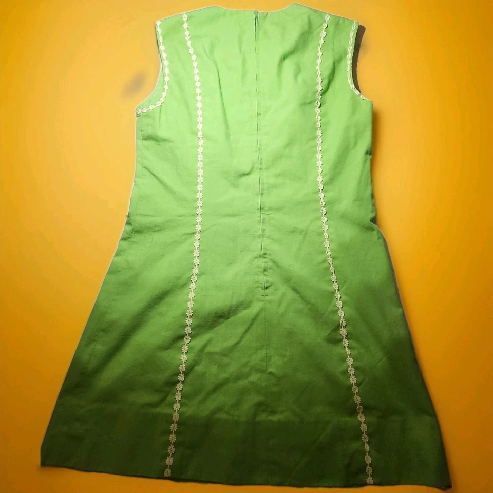 Vintage 60s Womens Maxi Dress - Image 2 of 2