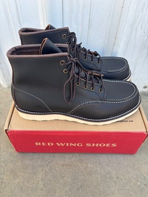 Red Wing 6 MOC ブラック 9D約27センチ　8849 Red Wing - 8849 - Black 6 Inch Classic Moc - goldensupplyco.com