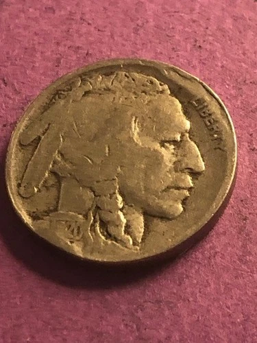 1920 D RIM DENT OBV OVER DATE G GOOD