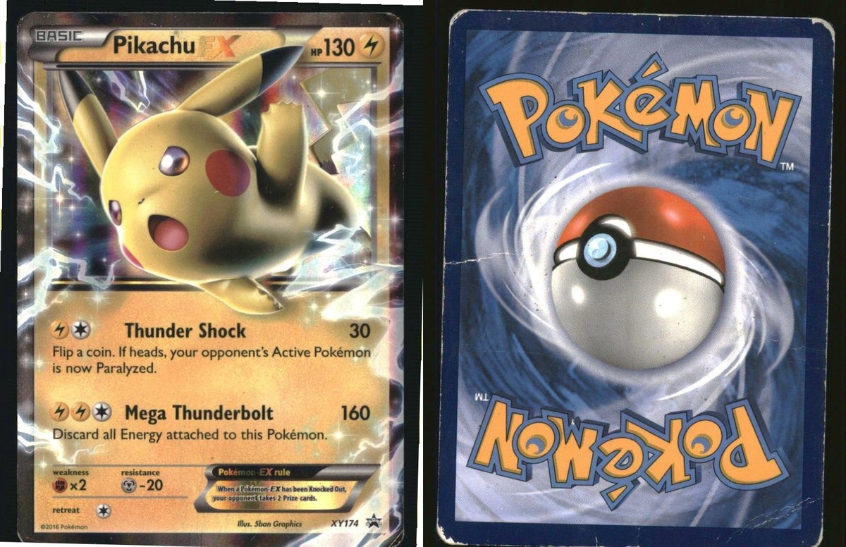 pokemon card new pikachu ex xy174 PTCGL Code have for your premier collection. Pikachu-EX XY174 XY -