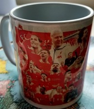 Image of 11oz Grey Coloured Inner And handle Liverpool Champions Mug