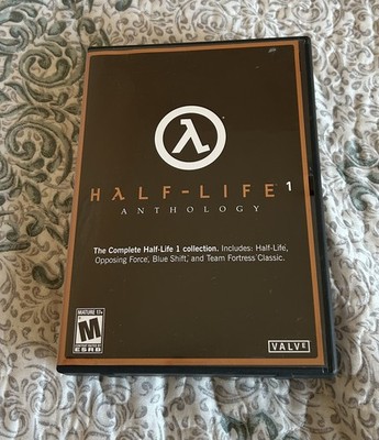 Half-Life 1 - Anthology (PC, 2005) + Quick Reference Card and Key